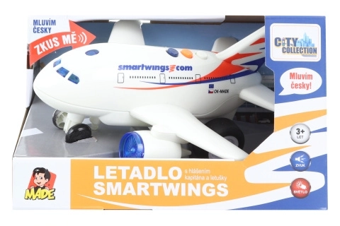 Avion Smartwings s obavijestima kapetana i stjuardese