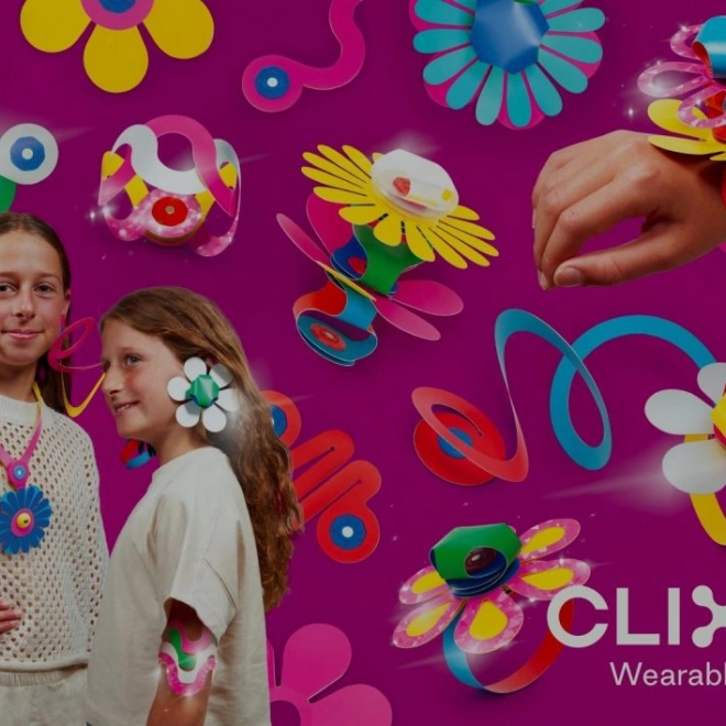 Clixo Jewelry Pack Kreativni set kockica za stvaranje nakita - 28 komada
