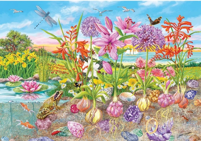 GIBSONS Puzzle Korijeni i izdanci 4x500 komada