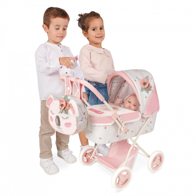 DeCuevas 85079 Sklopiva kolica za lutke s ruksakom KOALA 2024 - 60 cm