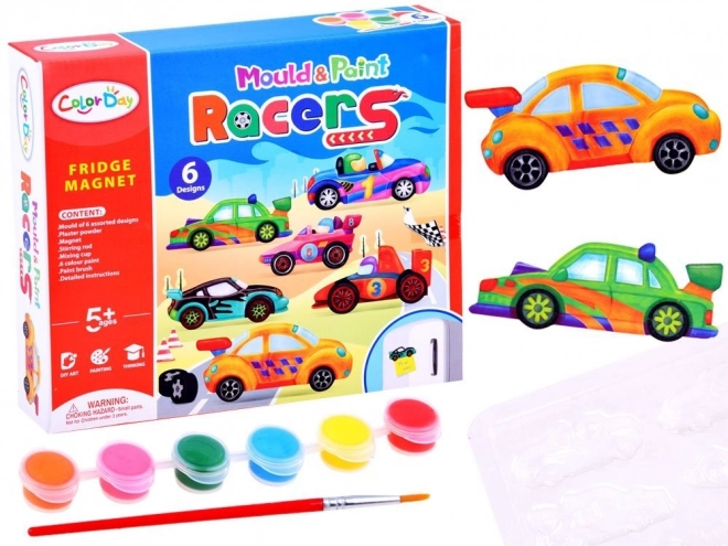 Samkreativni set s magnetima Auta