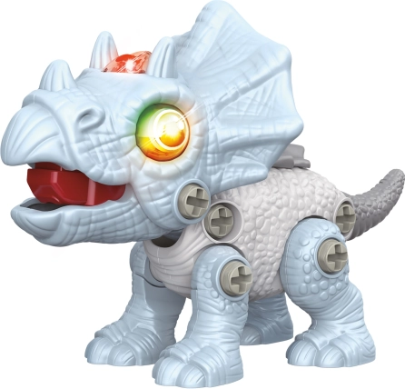 Dino vijčani triceratops s efektima 13 cm
