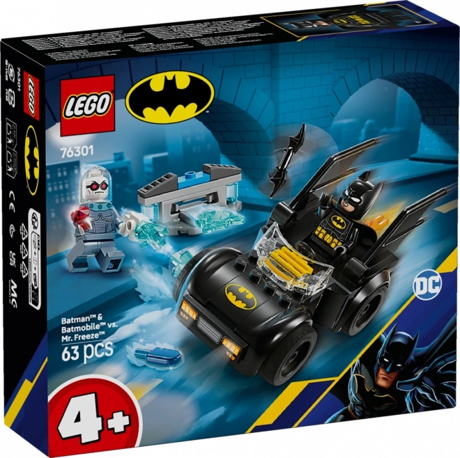 LEGO DC Batman 76301 Batman i Batmobil vs. Mr. Freeze