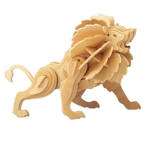Woodcraft Drvene 3D puzzle lav