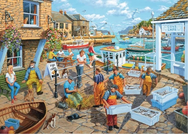 Ravensburger puzzle Ribarski život 1000 komada