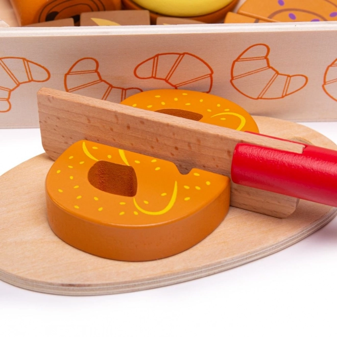 Bigjigs Toys Izrezujuće pecivo u kutiji