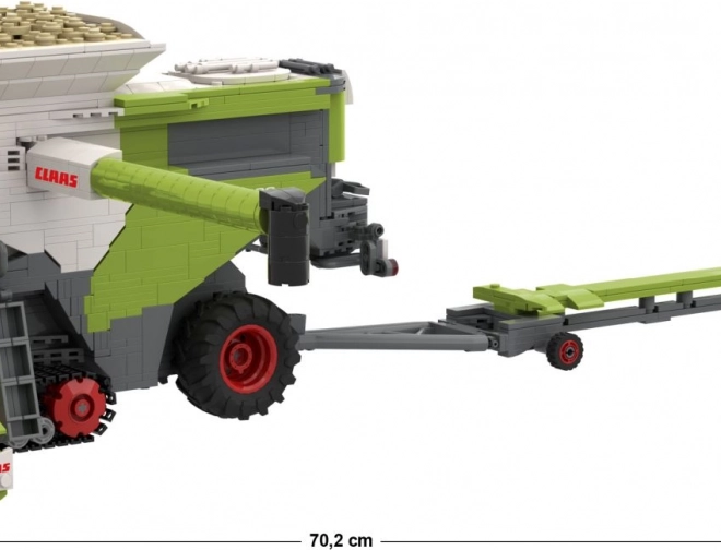 Građevni set Brixies Plus Claas Lexion 8900 Terra Trac s prikolicom