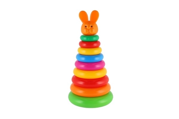 Složivi prstenasti toranj plast 28 cm različite boje u mreži 12m+