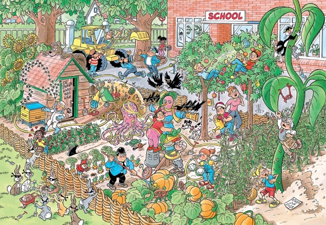JUMBO Puzzle JvH Junior 18: Školski vrt 360 komada