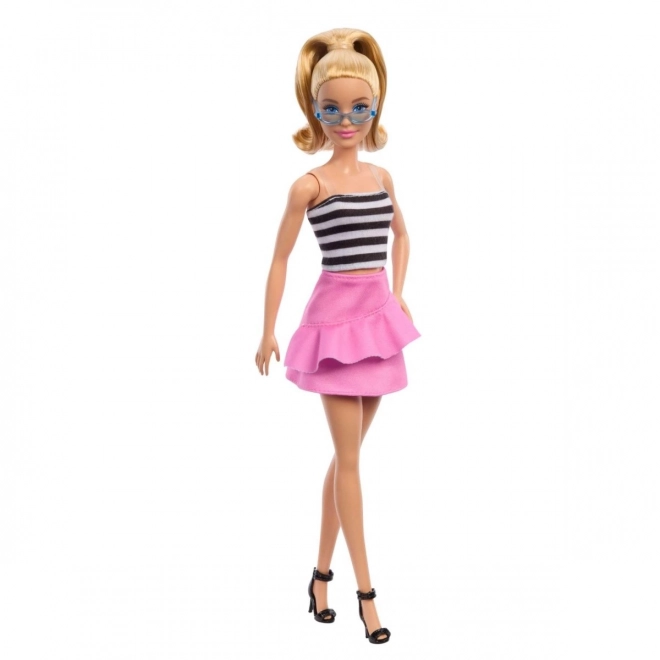 Barbie Fashionistas lutka u prugastom topu