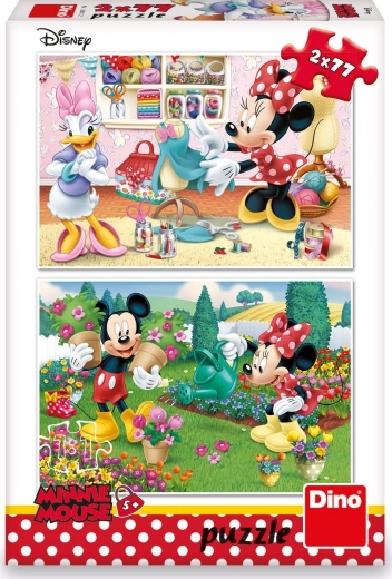 Puzzle DISNEY Minnie Mouse – 2×77 dijelova