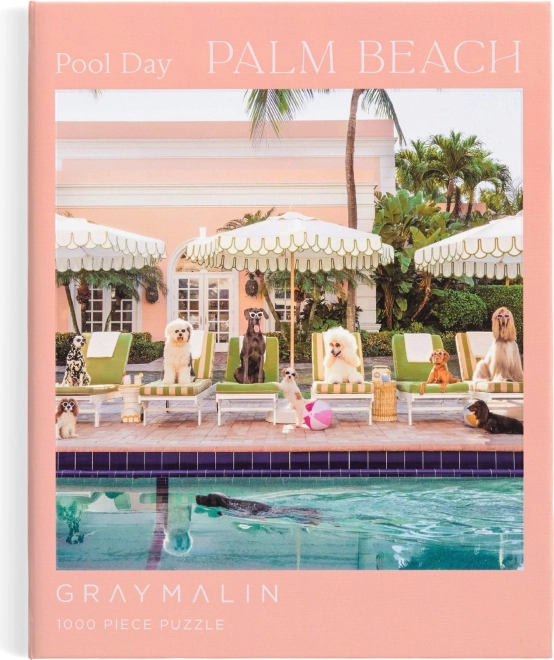 Puzzle Kraj bazena u Palm Beacha 1000 dijelova