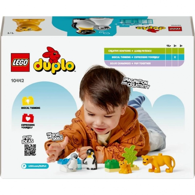 Lego Duplo Obitelj divljih životinja: Pingvini i lavovi