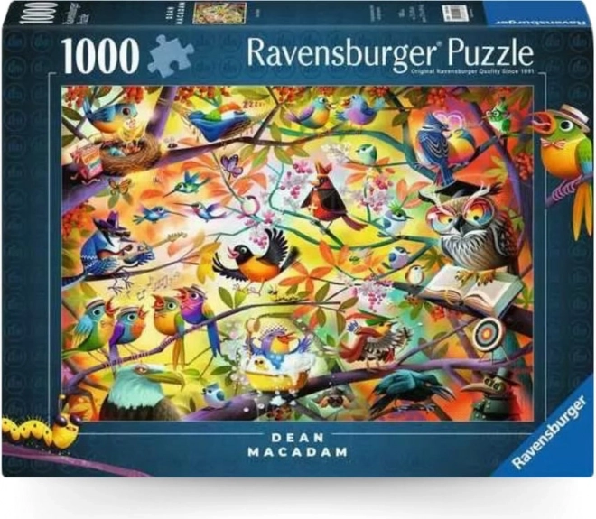 RAVENSBURGER Puzzle Zauzeti ptice 1000 komada