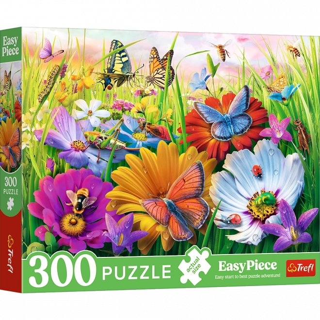 Puzzle 300 EasyPiece - Kukci na livadi Trefl