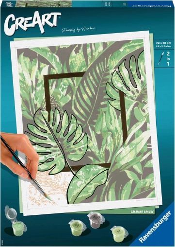 creart calming leaves slikarski set