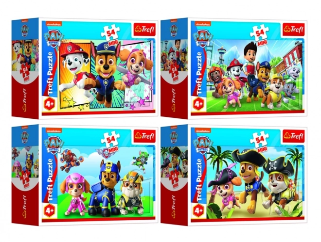 Minipuzzle Psići u ophodnji 54 dijela