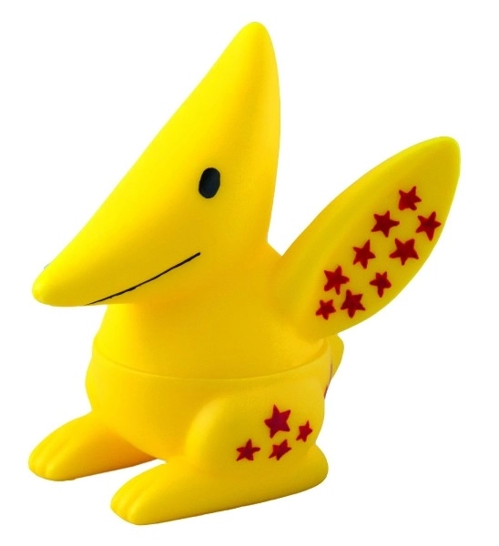 Sklopivi gumeni dinosauri za kadu