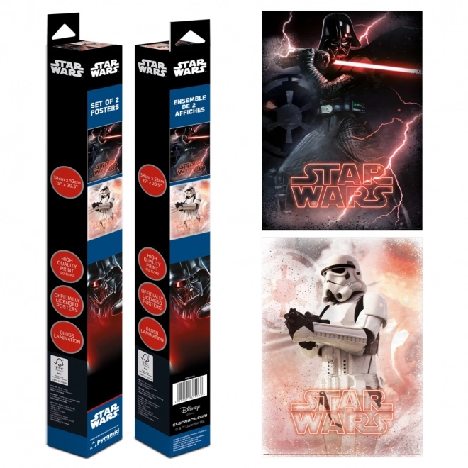 Set mini plakata Star Wars (2 kom)