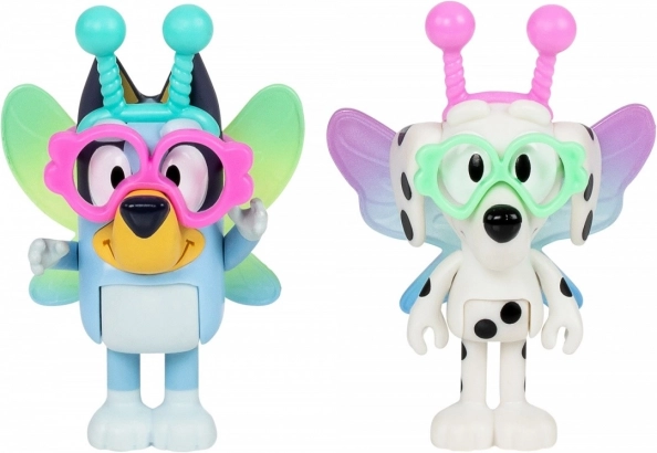 Figurice Bluey dvostruko pakiranje Baby Bluey i Chloe
