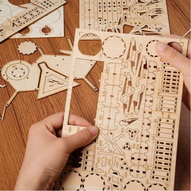 Biciklistički set - 3D drvena slagalica