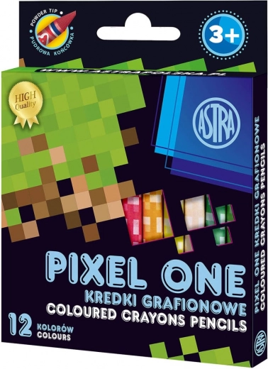 ASTRA kaolinske pastele PIXEL ONE, 12 kom