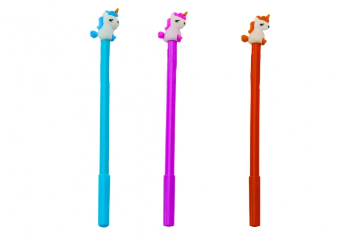 Kugličasta olovka Unicorn Stopper Crna Nib Mix Ljubičasta Narančasta 0,5 mm