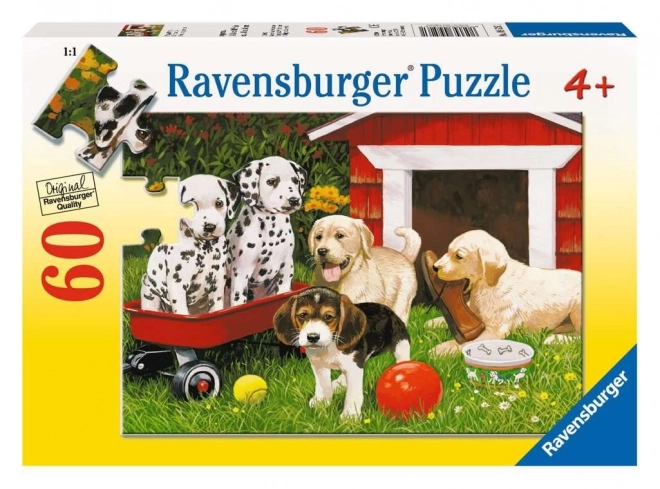 Ravensburger puzzle Štenićka zabava 60 komada