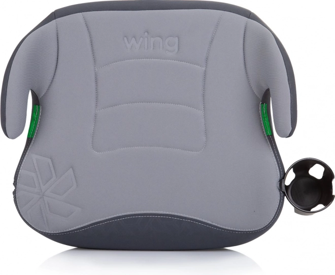 CHIPOLINO Povišeni jastuk Wing i-Size 125-150cm Isofix, Siva Pepeljara