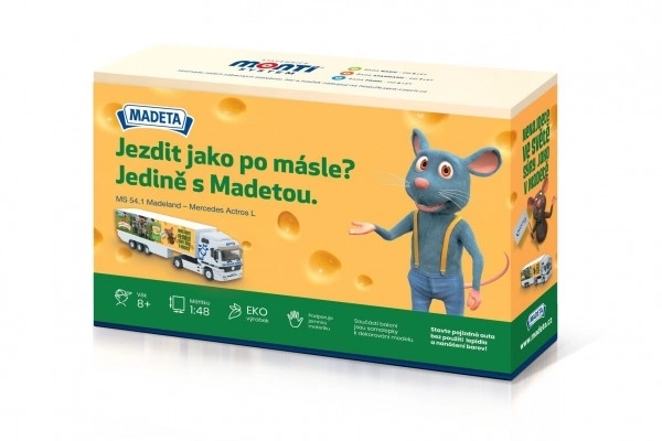 Građevinski set Monti System MS 54.1 Madeland Mercedes Actros L 1:48 u kutiji 32x21x7,5cm