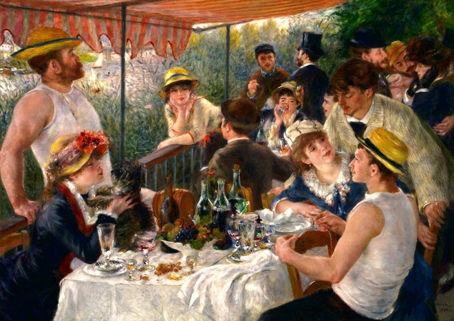 Puzzle Auguste Renoir: Doručak veslača