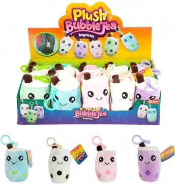 Plišana privjesnica Bubble Tea s kopčom