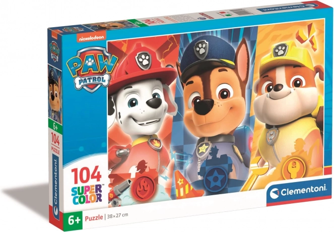 Puzzle od 104 dijelova s motivom Paw Patrol od Clementoni