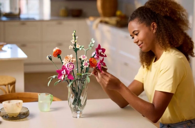 Lego Botanicals prekrasni buket ružičastog cvijeća