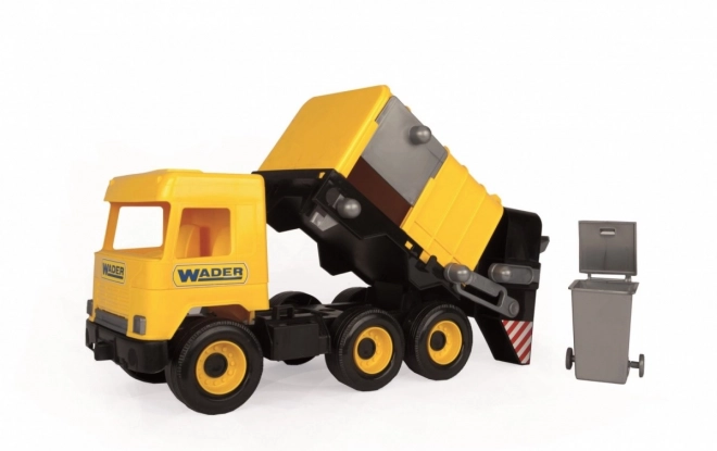 Žuti kamion za smeće 42 cm Middle Truck u kutiji