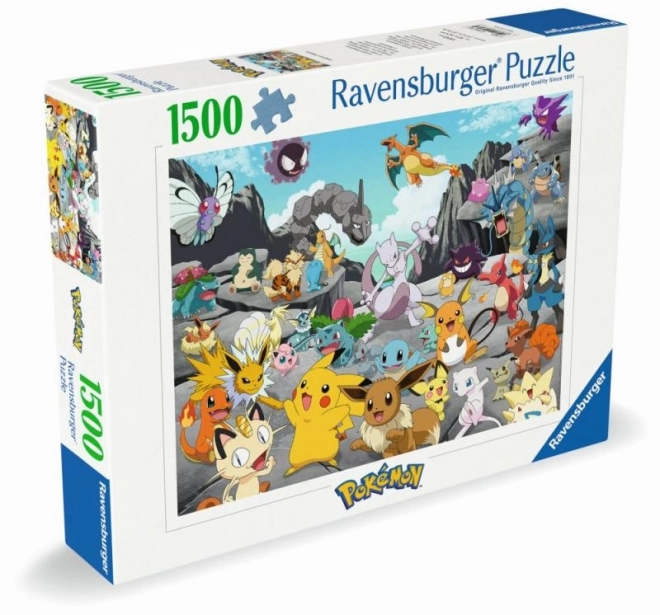 Puzzle 1500 kom Pokémon Classic
