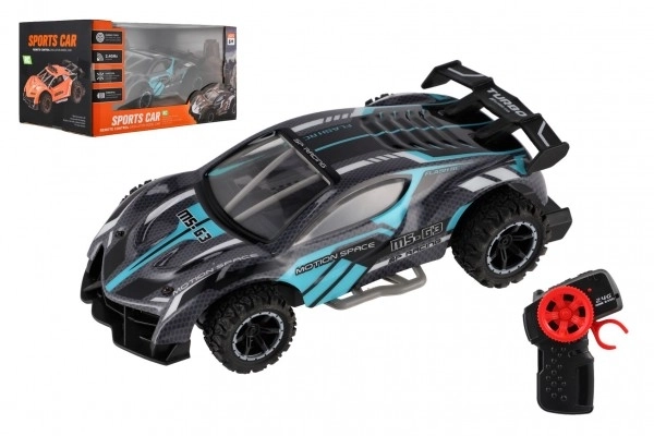RC sportski auto 2,4GHz sivo-tirkizno 20cm – Sivo-tirkizni