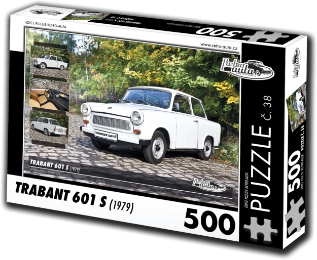 Puzzle RETRO-AUTA Trabant 601 S (1979) 500 dijelova