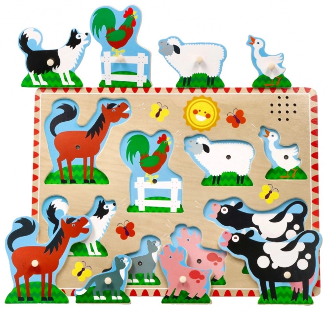 Zvučne puzzle - Životinje na farmi