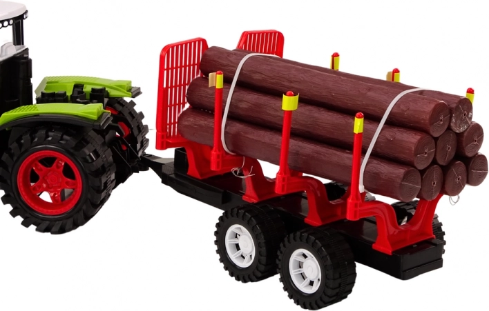 Realističan set traktor + prikolica