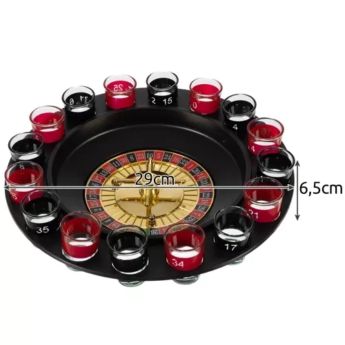 Zabavna ruleta + čašice