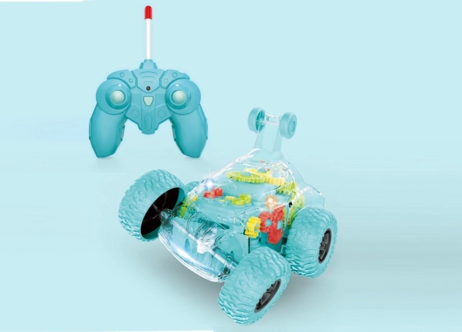 RC automobil prozirni zeleni