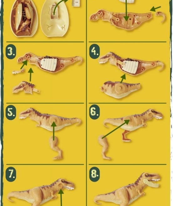 Svjetleća figura dinosaura u jajetu