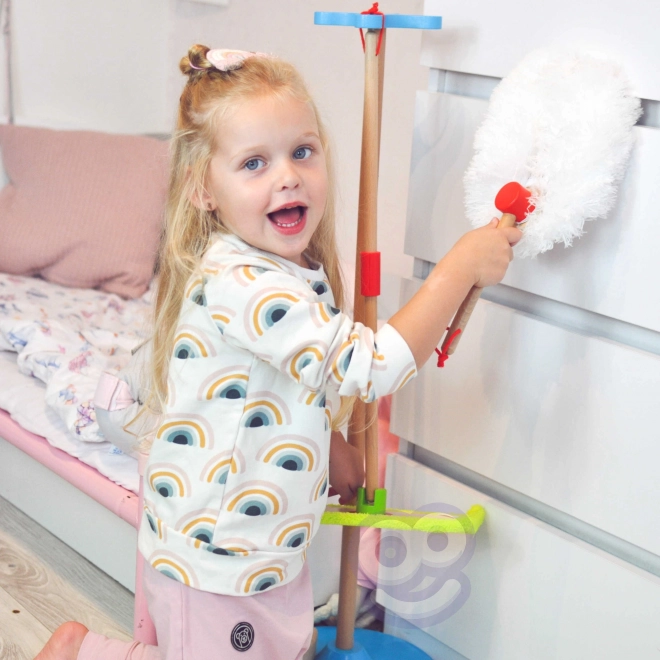 Drvena garnitura za čišćenje za djecu Tooky Toy