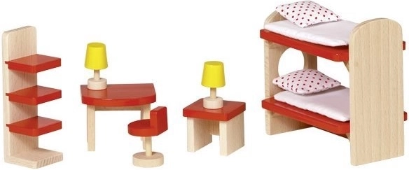 GOKI namještaj za lutke dječja soba Basic