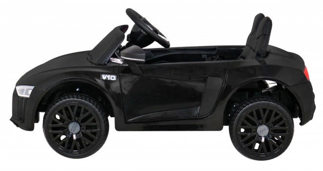 Audi R8 crni električni autić s daljinskim upravljanjem, EVA kotačima, sporim startom i MP3 LED