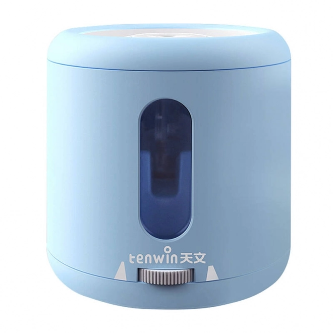 Električna šiljilica Tenwin 8035-3 na baterije/USB s odjeljkom (plava)