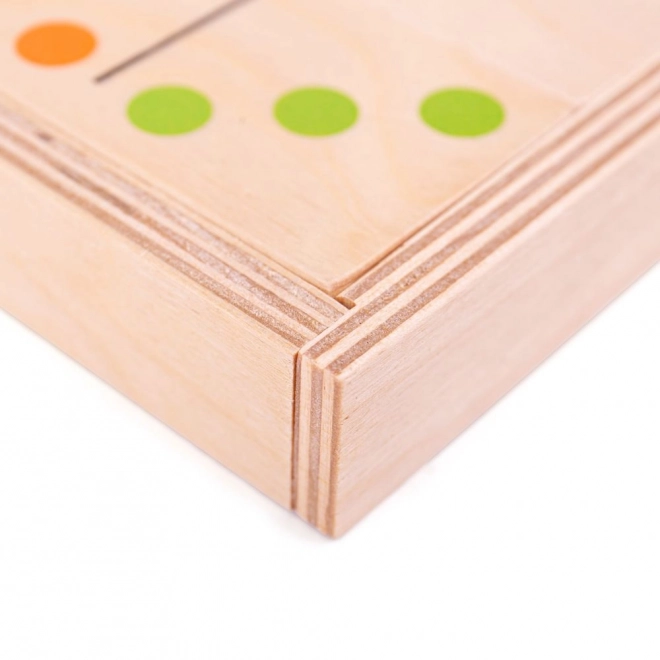 Bigjigs Toys Velike drvene domino