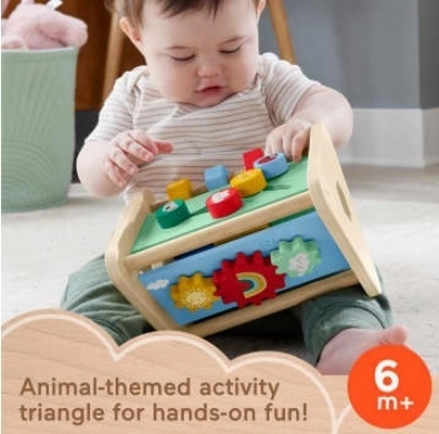 Drveni aktivni trokut Fisher-Price