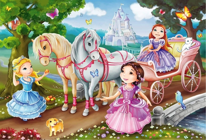 SCHMIDT Puzzle Bajkovite princeze 3x24 dijelova